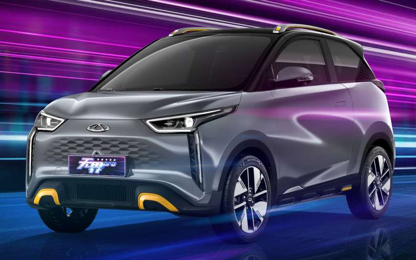 Chery QQ Wujie Pro – Chinese mini EV gets 408 km range, 95 PS, 120 Nm, FCW, ESP; RM53k to RM67k 1458107