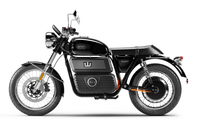 2022 RGNT Motorcycle No. 1 Classic SE e-bike now in Europe, range of 148 km, 120 km top speed, RM63.6k 1460643