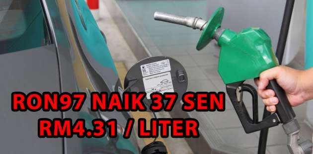 Harga minyak 12-18 Mei – RON97 naik 37 sen