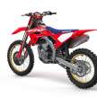 Honda CRF450R, CRF450RX 2023 terima peningkatan – ditawarkan dengan versi ulang tahun ke-50