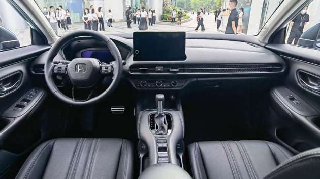 Honda ZR-V — dalaman ala Civic ditunjuk di China