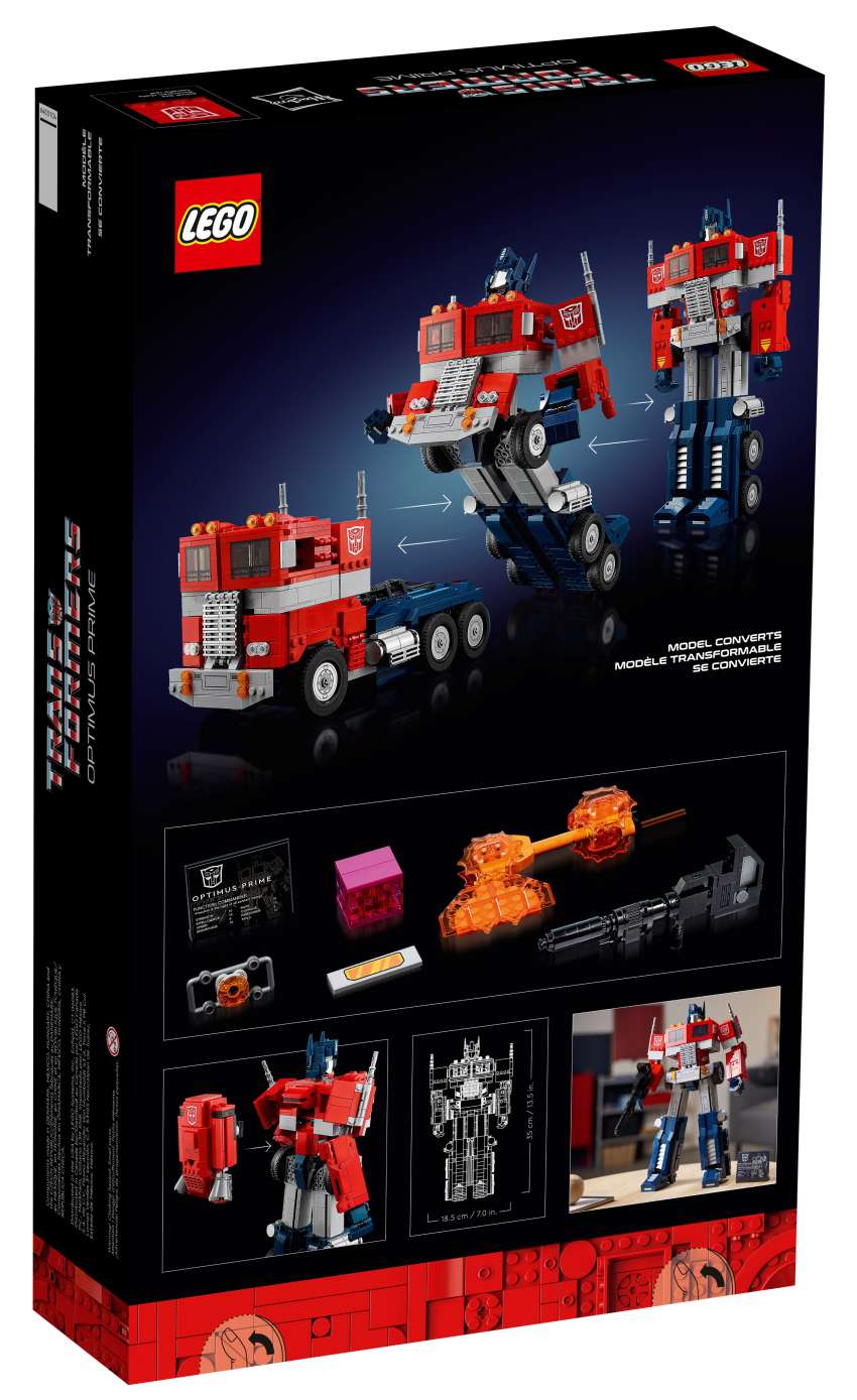 Lego Optimus Prime can transform into a truck – pre-orders open for 1,508 piece set arriving in June 2022 1455263