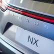 Lexus NX 2022 di Malaysia — spesifikasi dan perincian lokal, NX 250 Luxury, NX 350 F Sport, dari RM371k