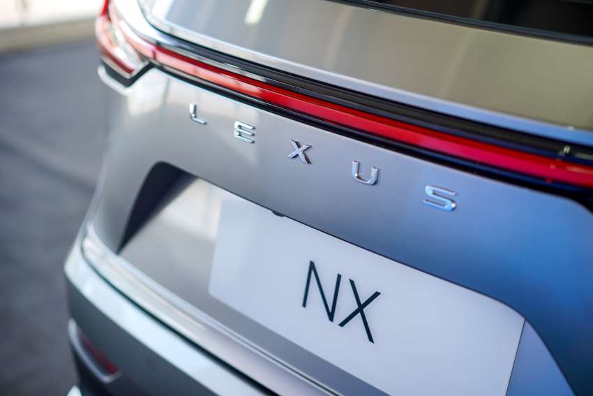 Lexus NX 2022 di Malaysia — spesifikasi dan perincian lokal, NX 250 Luxury, NX 350 F Sport, dari RM371k 1454746