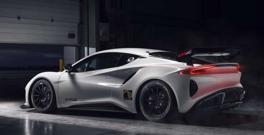 Lotus Emira GT4 race car launched at Hethel test track 1451504