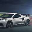 Lotus Emira GT4 race car launched at Hethel test track