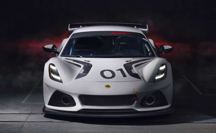 Lotus Emira GT4 race car launched at Hethel test track 1451512