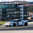 Lotus Emira GT4 race car launched at Hethel test track