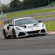 Lotus Emira GT4 race car launched at Hethel test track