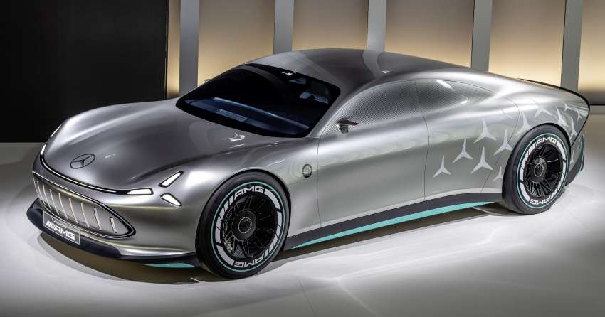 Mercedes-AMG unveils Vision AMG – fully electric AMG.EA-based concept shows future design direction 1457616