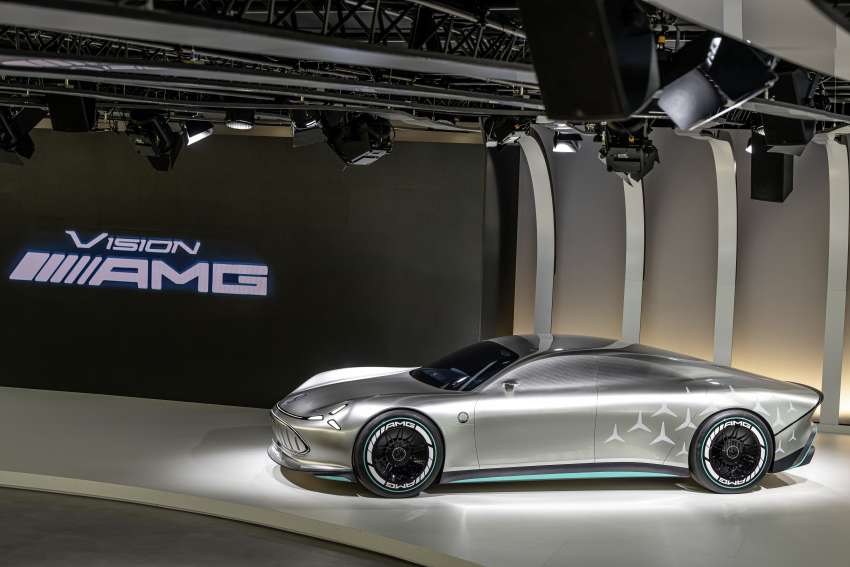 Mercedes-AMG unveils Vision AMG – fully electric AMG.EA-based concept shows future design direction 1457617