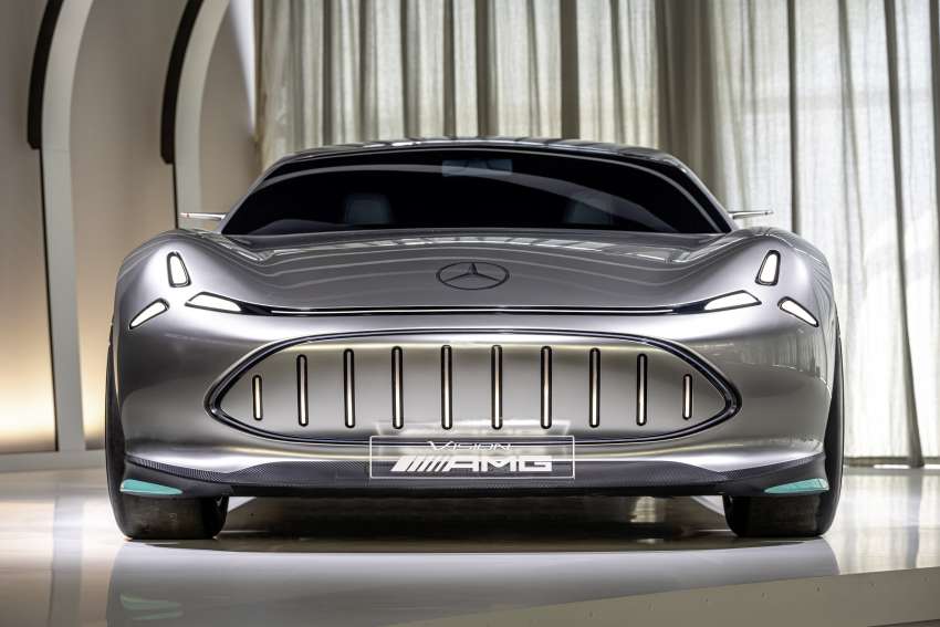 Mercedes-AMG unveils Vision AMG – fully electric AMG.EA-based concept shows future design direction 1457621