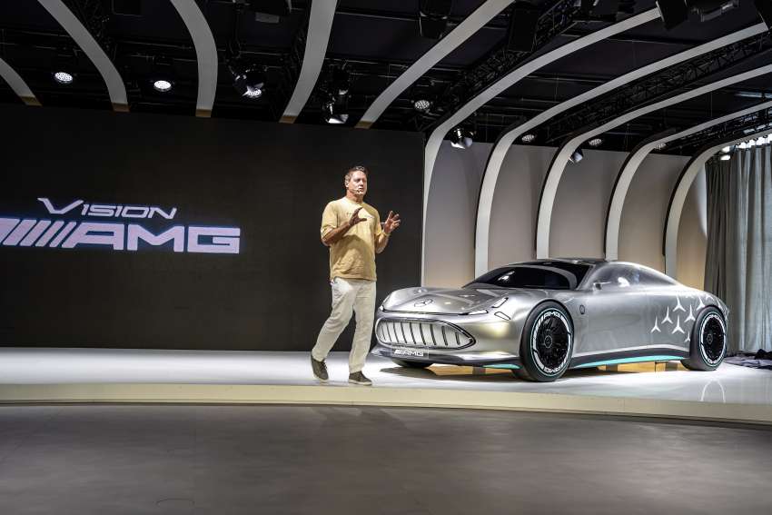 Mercedes-AMG unveils Vision AMG – fully electric AMG.EA-based concept shows future design direction 1457634