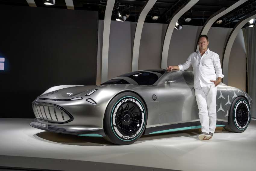 Mercedes-AMG unveils Vision AMG – fully electric AMG.EA-based concept shows future design direction 1457639