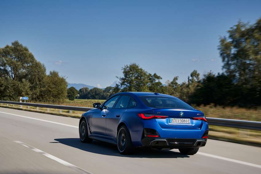 2022 BMW i4 M50 in Malaysia – electric M-car, 544 PS, 0-100 km/h 3.9 secs, 510 km range; priced at RM431k 1458971