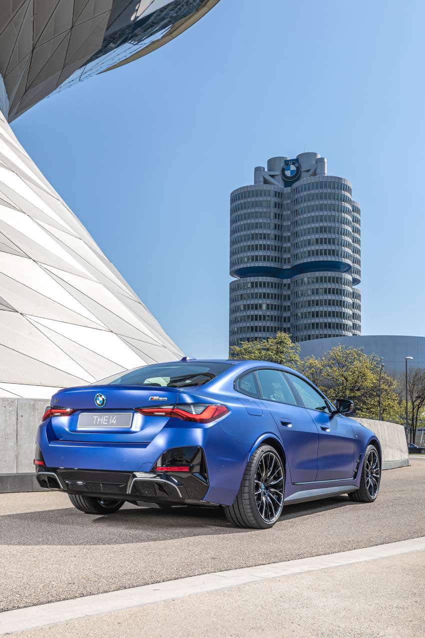 2022 BMW i4 M50 in Malaysia – electric M-car, 544 PS, 0-100 km/h 3.9 secs, 510 km range; priced at RM431k 1458985
