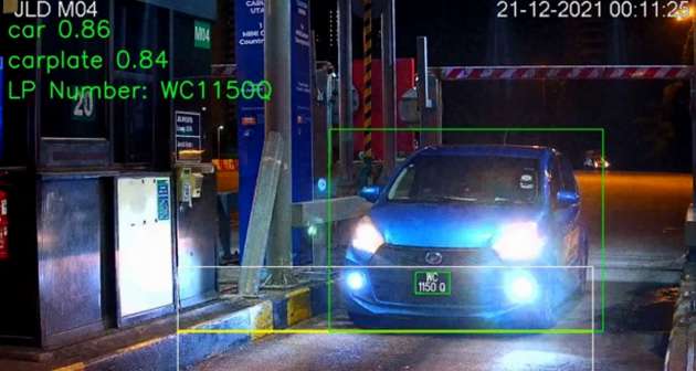NKVE RFID toll payments work even when you enter the highway using SmartTAG thanks to ANPR