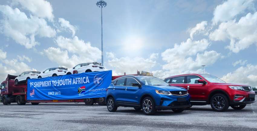 Proton resumes exports to South Africa – first batch of X50, X70 and Saga is the first shipment since 2012 1462526