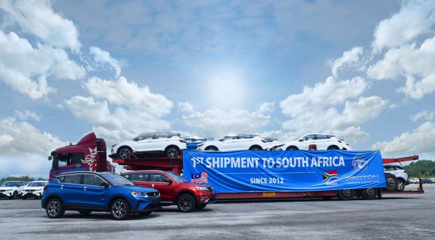 Proton buat penghantaran pertama ke pasaran Afrika Selatan; CKD di Sri Lanka bakal bermula tahun ini 1462551