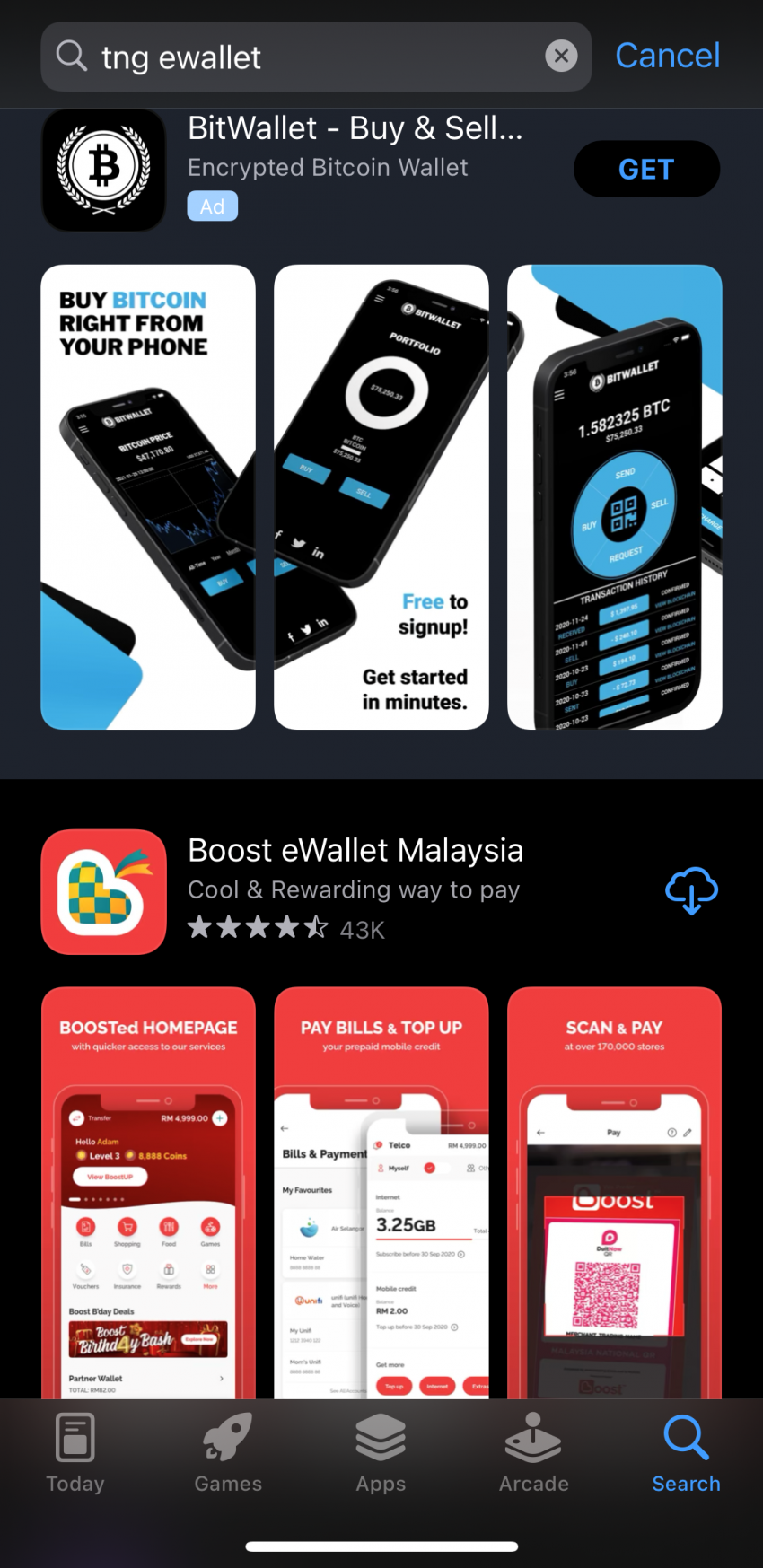 Touch n’ Go eWallet ‘hilang’ dari Apple App Store 1452584