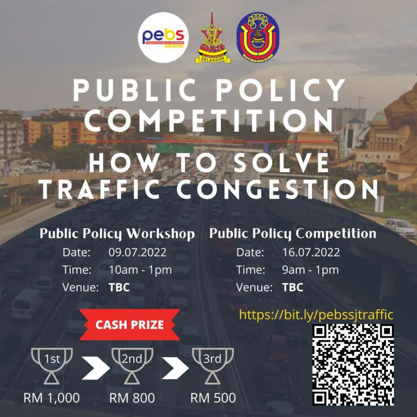 PEBS Selangor to run public policy competition on how to solve traffic congestion – propose your ideas 1462601
