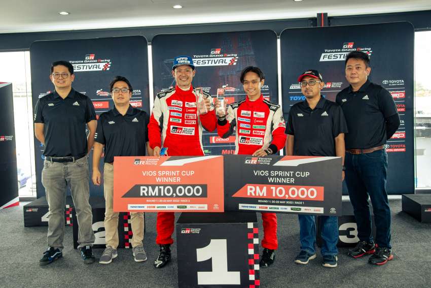 Tengku Djan and protege Mika Hakimi dominate first ever Toyota Gazoo Racing Vios Sprint Cup at Sepang 1459702