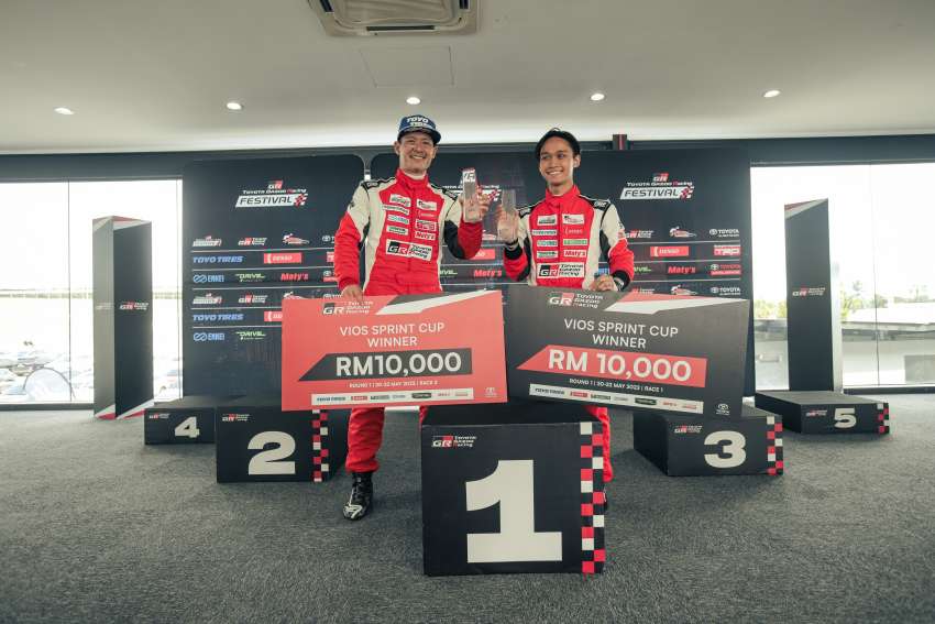 Tengku Djan and protege Mika Hakimi dominate first ever Toyota Gazoo Racing Vios Sprint Cup at Sepang 1459705