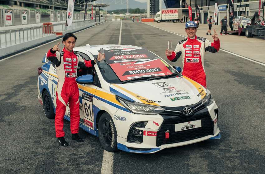 Tengku Djan and protege Mika Hakimi dominate first ever Toyota Gazoo Racing Vios Sprint Cup at Sepang 1459708