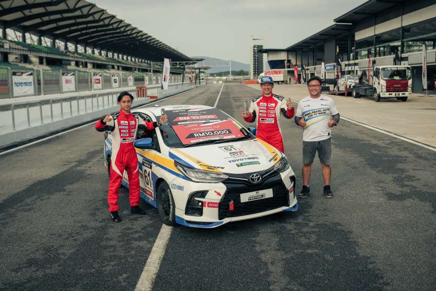 Tengku Djan and protege Mika Hakimi dominate first ever Toyota Gazoo Racing Vios Sprint Cup at Sepang 1459709