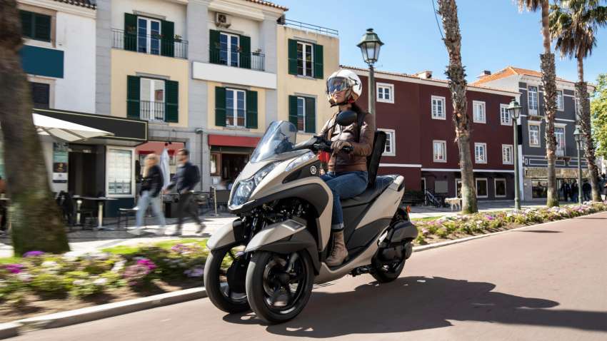 Yamaha Tricity 125 2022 diperkenal – casis baru, enjin 125 cc Euro 5 12 hp, 11.2 Nm tork, brek cakera UBS 1452174