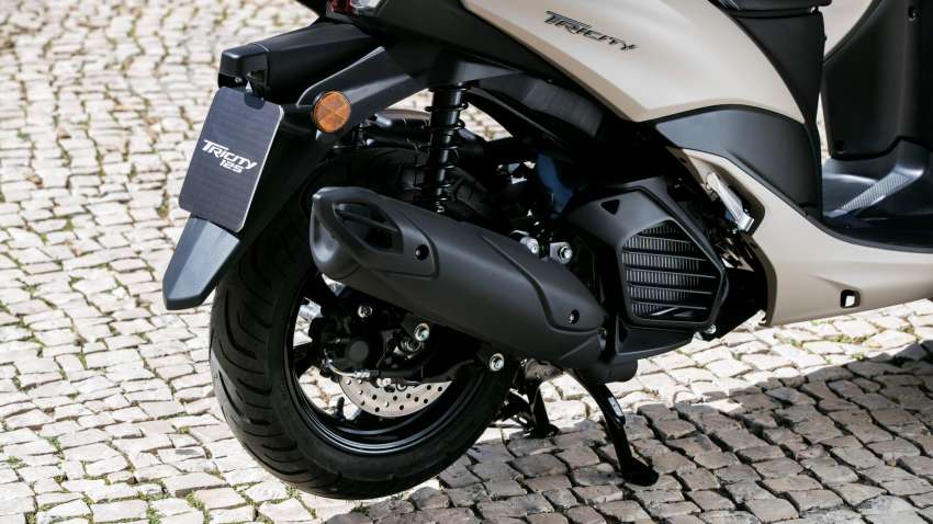 Yamaha Tricity 125 2022 diperkenal – casis baru, enjin 125 cc Euro 5 12 hp, 11.2 Nm tork, brek cakera UBS 1452186