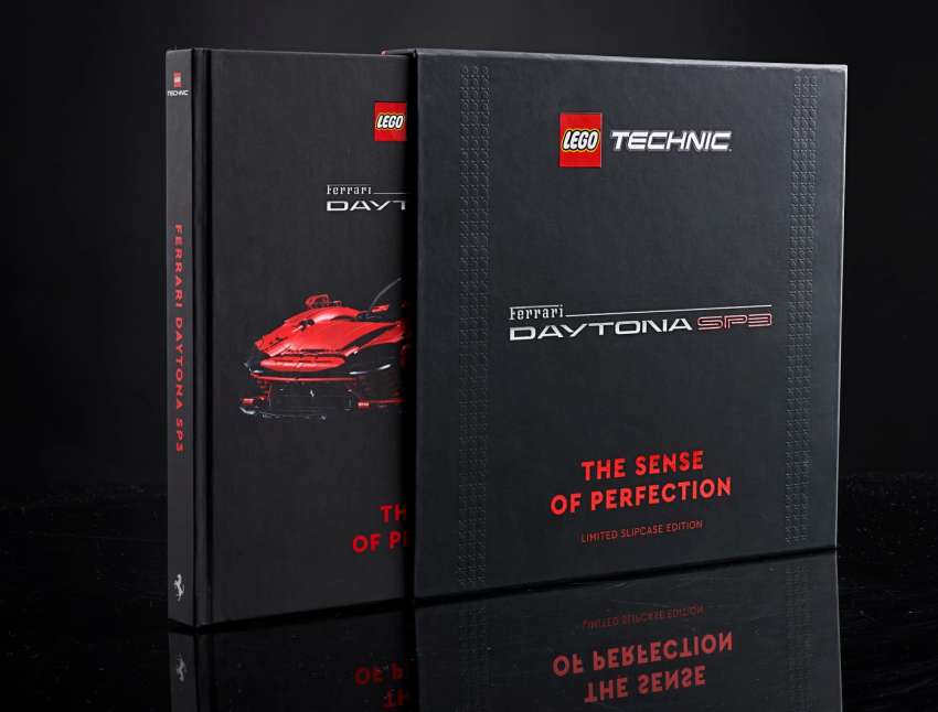 Lego Technic Ferrari Daytona SP3 set officially announced with limited edition coffee table book 1459499