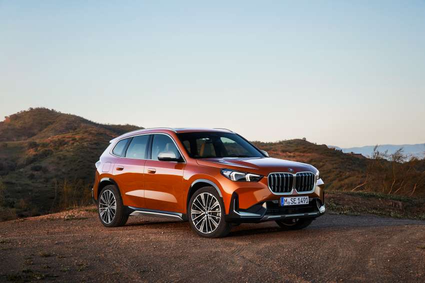 2022 BMW X1 debuts –  petrol and diesel versions; xDrive30e PHEV gets 326 hp, 477 Nm, 89 km EV range 1463004