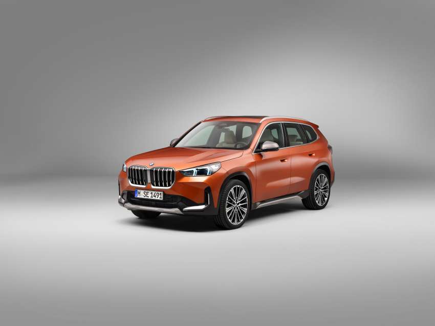 2022 BMW X1 debuts –  petrol and diesel versions; xDrive30e PHEV gets 326 hp, 477 Nm, 89 km EV range 1463058