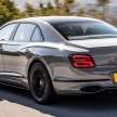 Bentley Flying Spur S debuts – sportier trim; 4.0L V8 with 550 PS; 2.9L PHEV with 544 PS, 41 km EV range