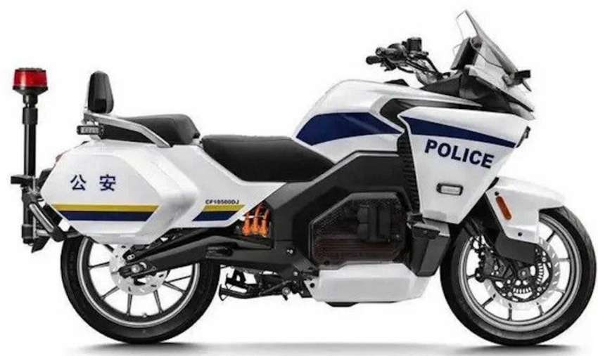 China police go electric with CFMoto 300GT-E e-bikes 1473602