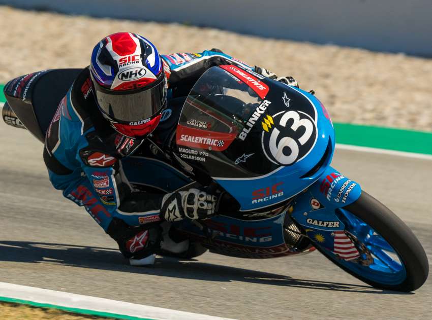 Double silver for Malaysian racer Damok in Spain 1469200