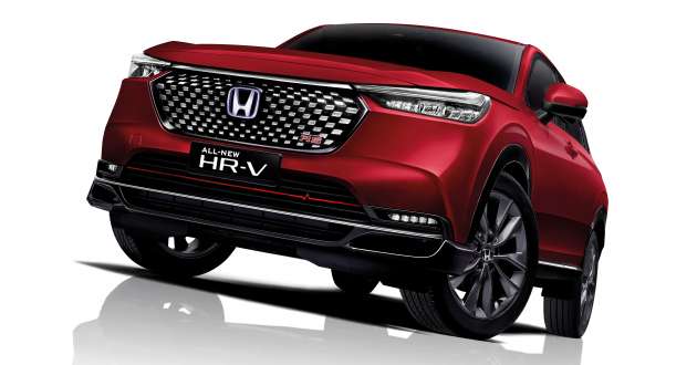 Honda HR-V 2022 à M’sia — Comparaison des spécifications des variantes ;  1.5L NA S, Turbo E, Turbo V, RS e:HEV