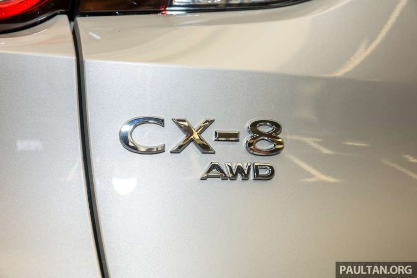 Mazda CX-8 2022 dilancarkan di Malaysia — varian 2.5L turbo baru, harga dari RM178k hingga RM212k 1477306