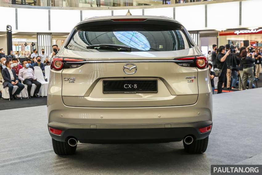 Mazda CX-8 2022 dilancarkan di Malaysia — varian 2.5L turbo baru, harga dari RM178k hingga RM212k 1477272