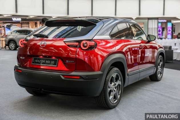 2022 Mazda MX-30 EV launched in Malaysia: 2 variants, 199 km range, deliveries in Q4, priced at RM199k max