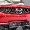 Mazda MX-30 EV diperkenalkan di Malaysia — varian Mid dan High, serahan pada Q4, harga dari RM199k