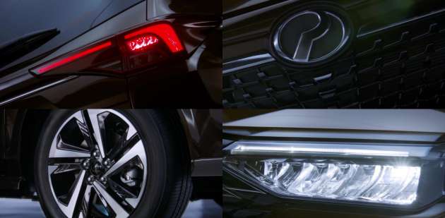 2022 Perodua Alza video teaser #5: MPV’s headlamp, taillight, grille and wheel design shown before launch