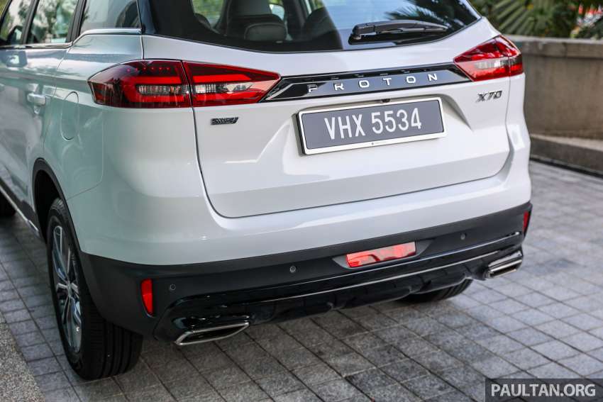 Proton X70 MC 2022 dilancarkan di Malaysia — 1.5L turbocas tiga-silinder, AWD; RM94k hingga RM122k 1467149