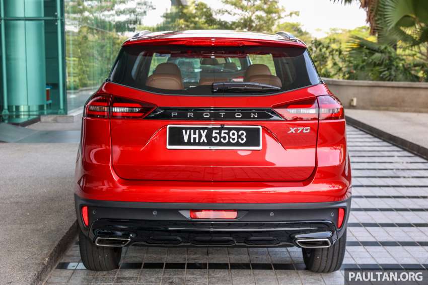Proton X70 MC 2022 dilancarkan di Malaysia — 1.5L turbocas tiga-silinder, AWD; RM94k hingga RM122k 1467168