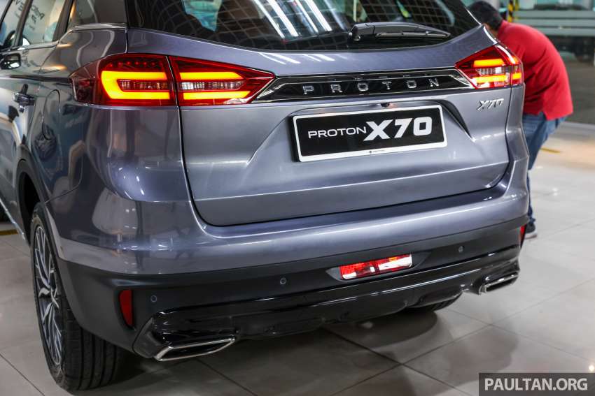 Proton X70 MC 2022 dilancarkan di Malaysia — 1.5L turbocas tiga-silinder, AWD; RM94k hingga RM122k 1467231