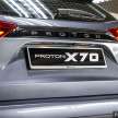 Proton X70 MC 2022 dilancarkan di Malaysia — 1.5L turbocas tiga-silinder, AWD; RM94k hingga RM122k