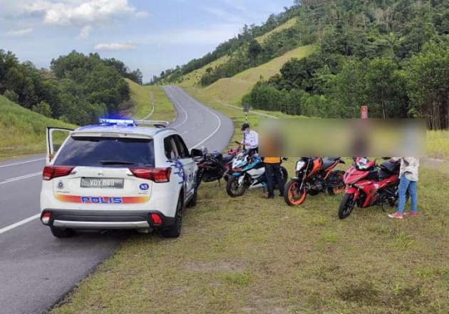 PDRM Ops Halangan on Jalan Temiang-Pantai – up to RM2k fine, 6 months jail for blocking emergency lane