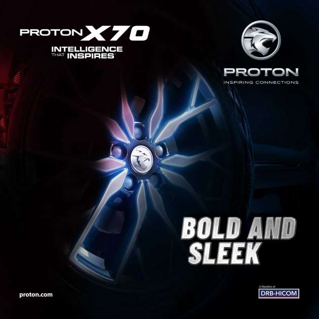 Proton X70 MC 2022 dilancarkan 9 Jun ini – X70 baharu dapat roda SE, 1.5L turbo 3-silinder dari X50?