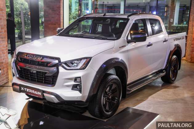 2022 Isuzu D-Max X-Terrain – 3.0L flagship truck updated, new colours, AVM, wireless charger, RM147k